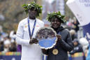 PHOTOS: Jepkosgei wins NYC in 1st marathon, Kamworor takes men's