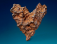 This heart-shaped meteorite will be auctioned off just in time for Valentine's Day