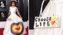 Joy Villa Wears Anti-Abortion Dress to Grammys, Complete With Hand-Painted Fetus