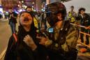 Hong Kong protesters back on streets after election lull