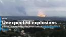 Thousands evacuated after explosions in Russia ammo depot