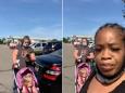 'Kroger Karen' is going viral for using a stroller to block a Black woman from leaving a grocery store parking lot