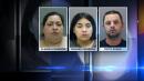 3 charged in killing of pregnant woman, removing baby from womb