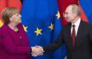 German and Russian leaders discuss Mideast tensions