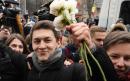 Russian opposition activist hospitalised after attack outside his home