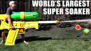 Giant, record-breaking Super Soaker can cut through glass