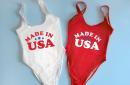 4th of July bathing suits for the whole family