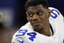AP source: Cowboys' Gregory seeks return after yearlong ban