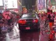 A car plowed through Black Lives Matter protesters in Times Square, and the NYPD had to deny accusations it was one of its unmarked vehicles