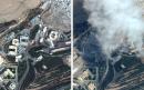 Satellite pictures show damage done by Western airstrikes on Assad chemical sites