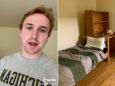 University of Michigan student decries quarantine dorms: roaches, cold food, and dirty clothes