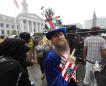 The Latest: Revelers say 4/20 event not as free-spirited