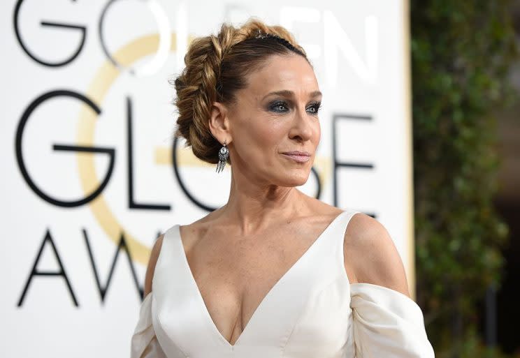 Did Sarah Jessica Parker Put Her Hair in Her Purse After the Globes? - Yahoo Sports