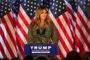 Melania Trump hits the campaign trail, says the president has 'a very big heart'