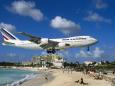 Irma: World-famous St Martin airport where planes fly over beach-goers' heads decimated by hurricane