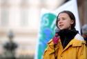 Greta Thunberg responds to cartoon appearing to show her being assaulted