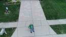 Indiana man writes the Declaration of Independence on his driveway every July 4th