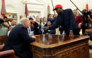Kanye calls himself a 'crazy motherf***er' in Oval Office meeting with Trump