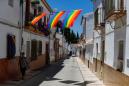 Spanish village makes its own rainbow after council's gay pride flag banned