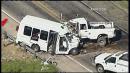 13 killed, 2 hurt when church bus and truck crash in Texas